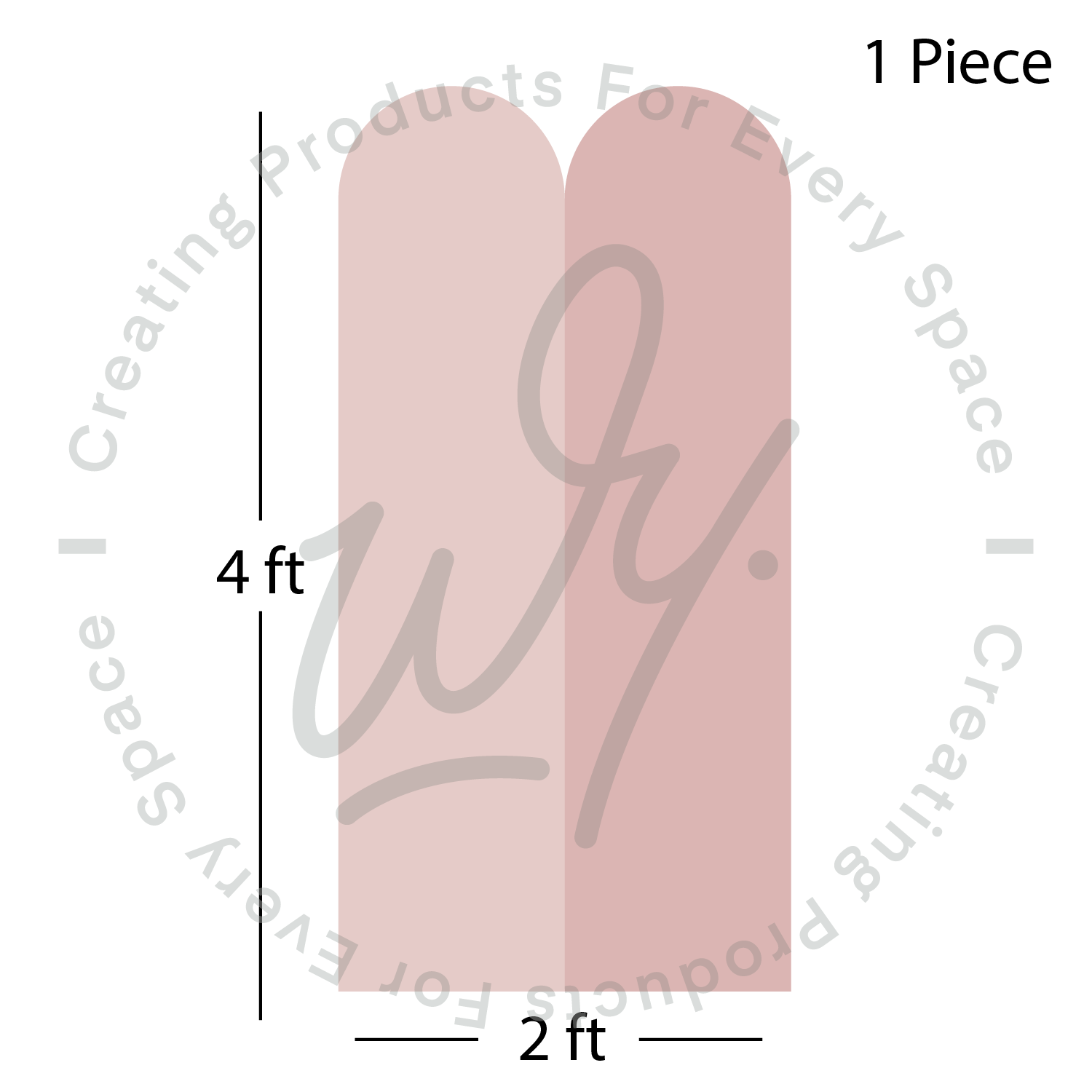 Scalloped Molding Wall Decal Panels