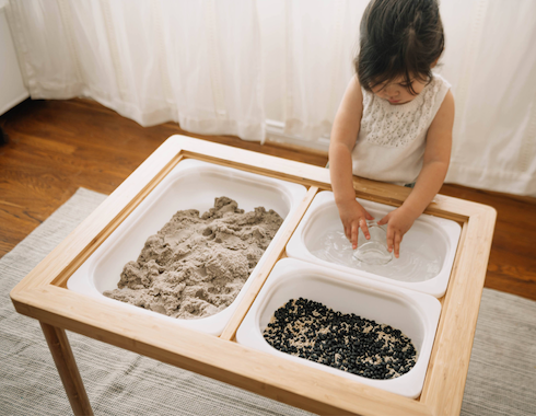 Land, Sand + Water Table