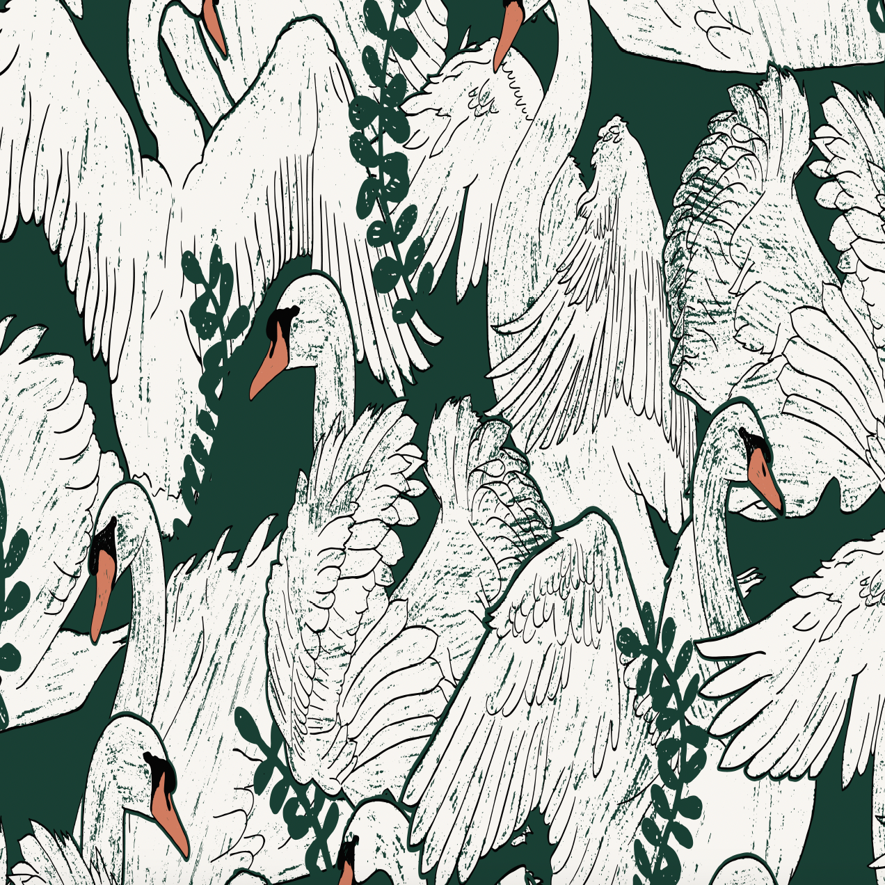Gia Wallpaper by Brittany Polatis Design