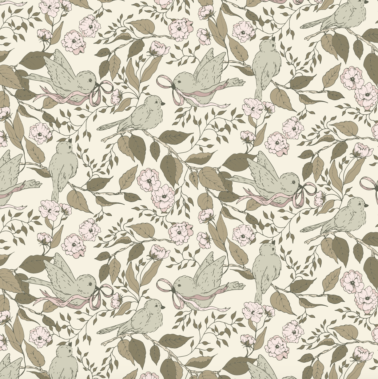 Lilla Wallpaper by Ali Anni
