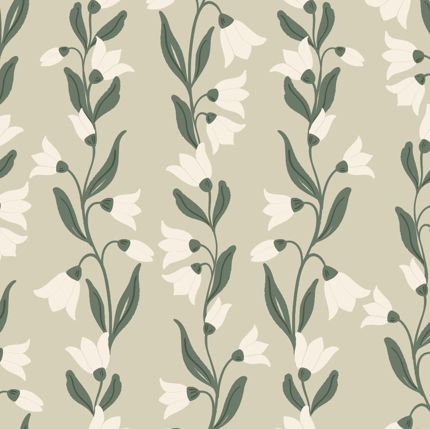 Agatha Wallpaper by Gabriela Dachin