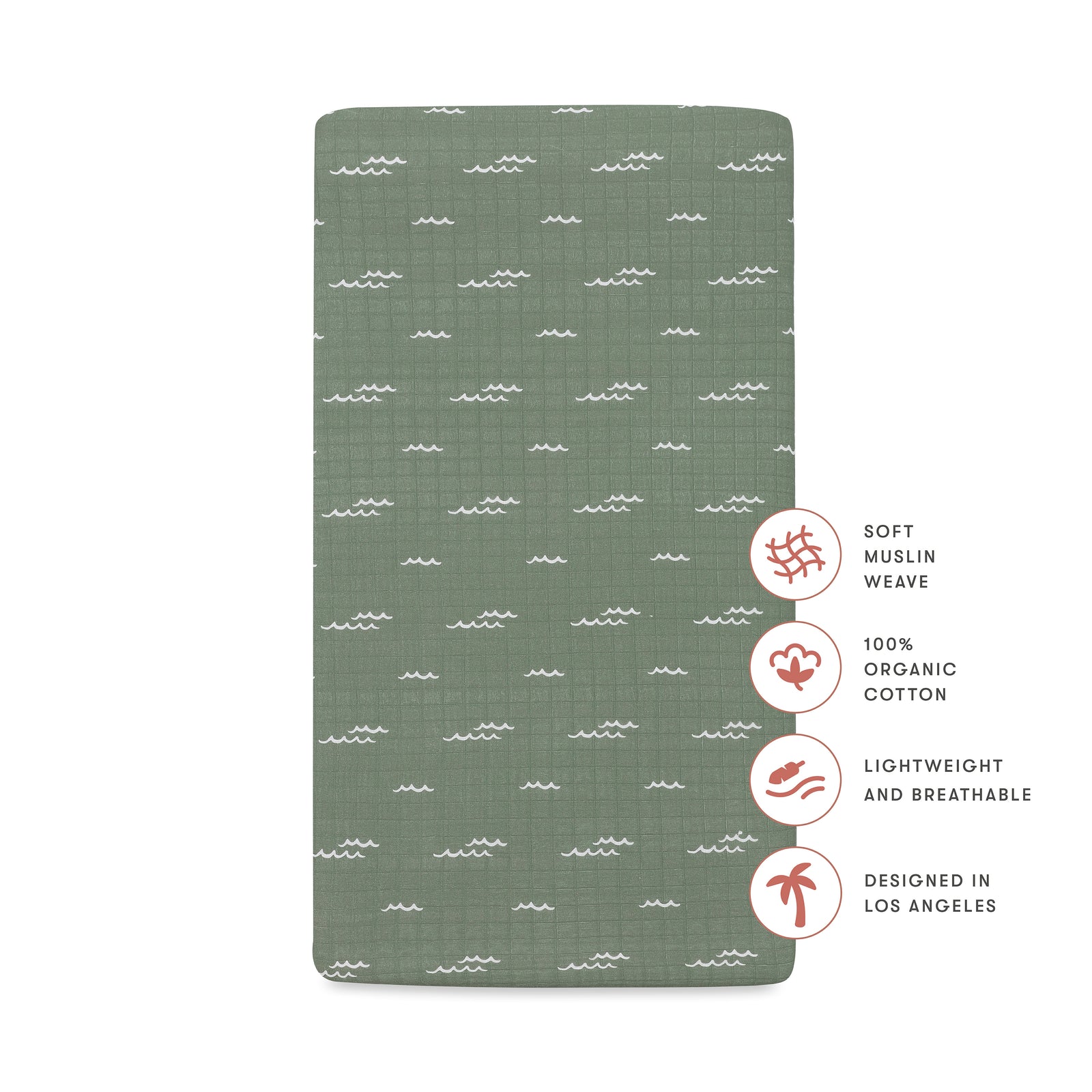 Babyletto Organic Cotton Crib Sheet