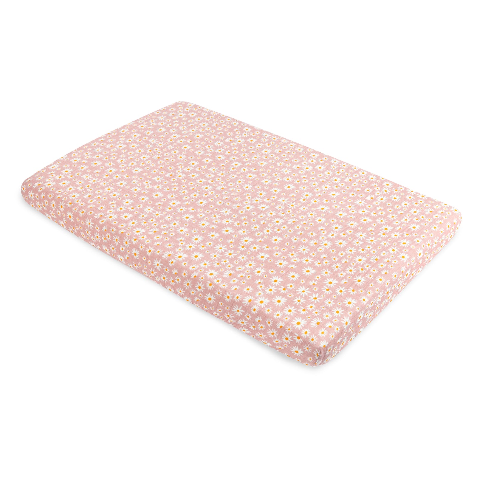 Babyletto Mini Crib Sheet in GOTS Certified Organic Muslin Cotton
