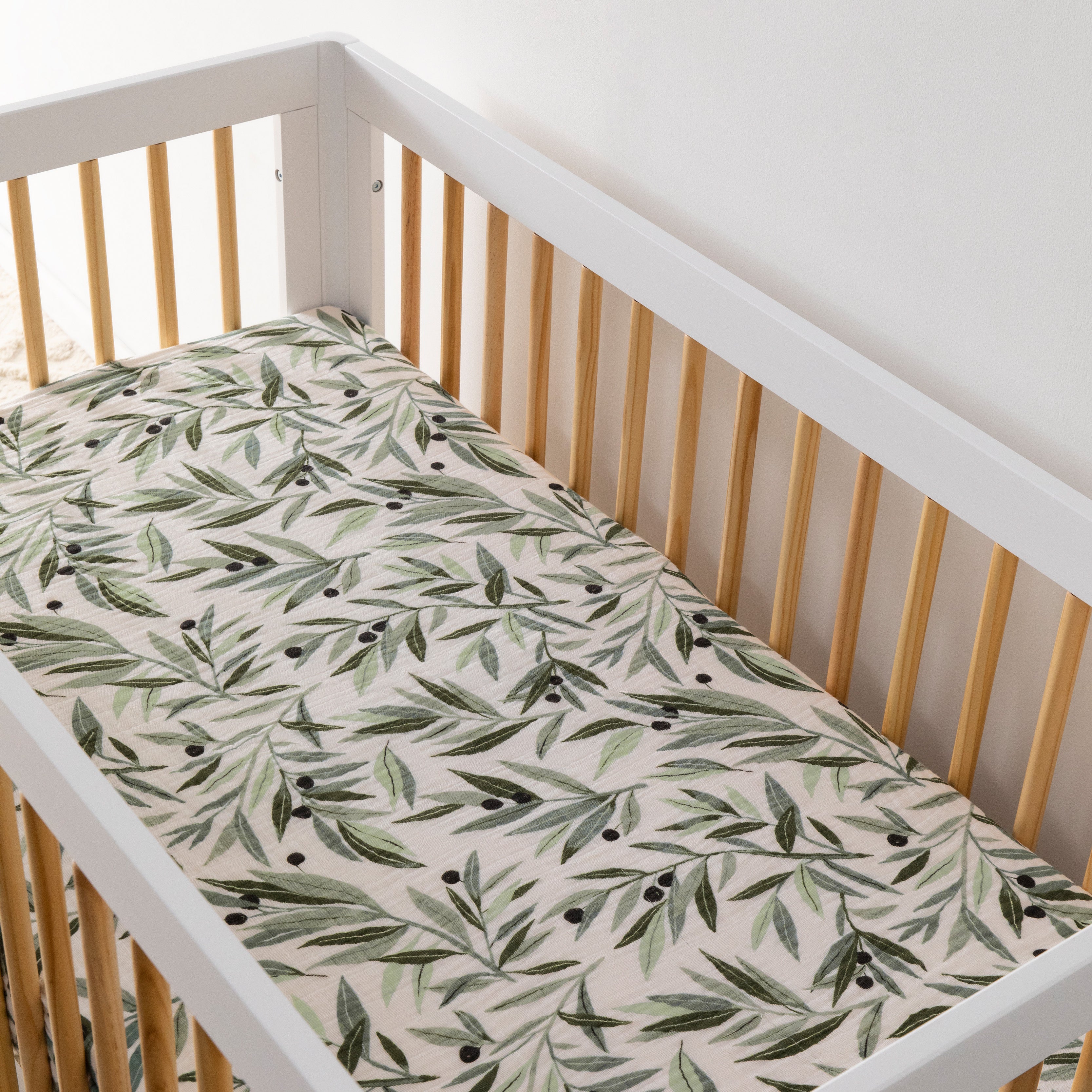 Organic cotton discount baby crib sheets