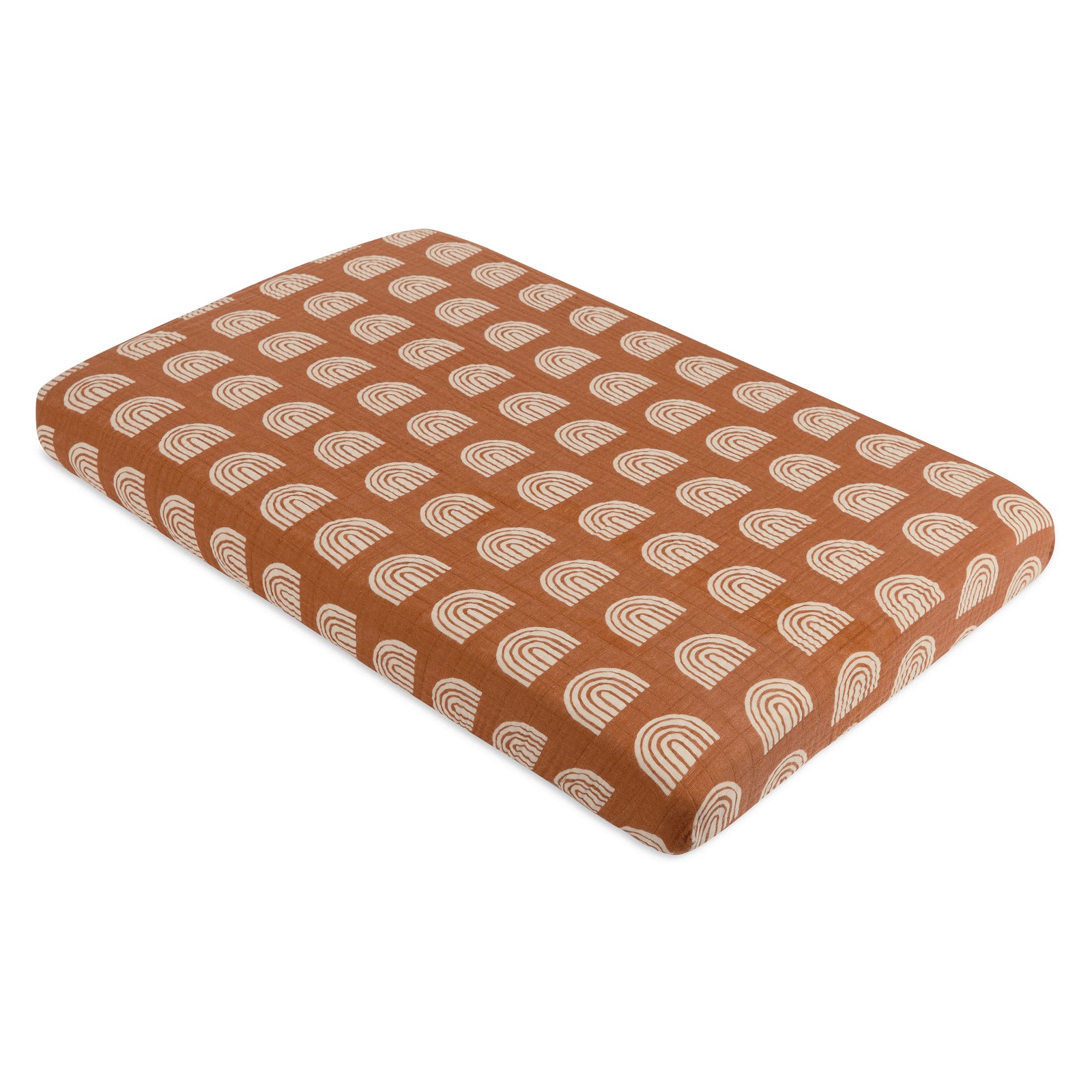 Babyletto Mini Crib Sheet in GOTS Certified Organic Muslin Cotton