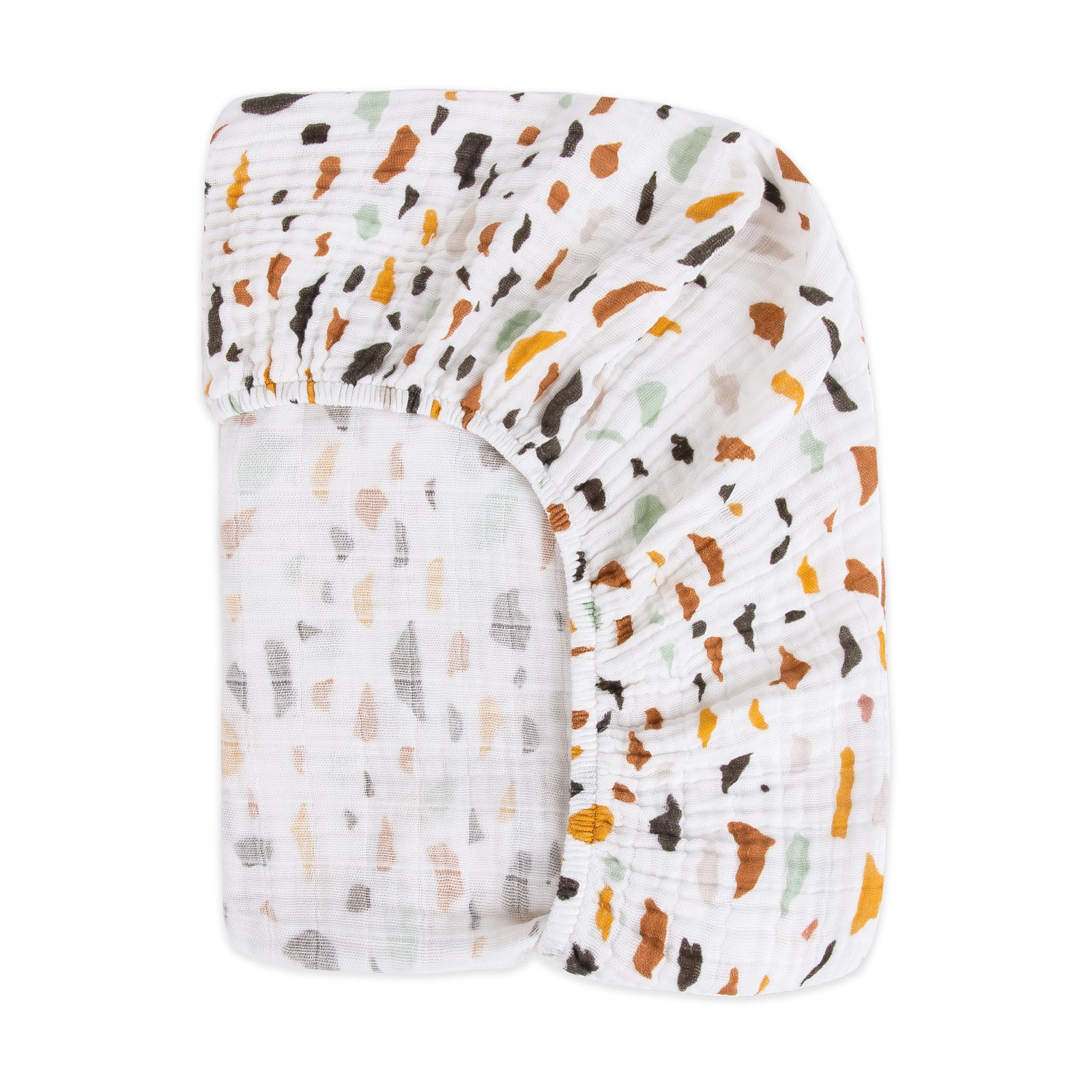 Babyletto Mini Crib Sheet in GOTS Certified Organic Muslin Cotton