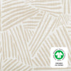 Oat Stripe Crib Sheet in GOTS-Certified Organic Muslin Cotton