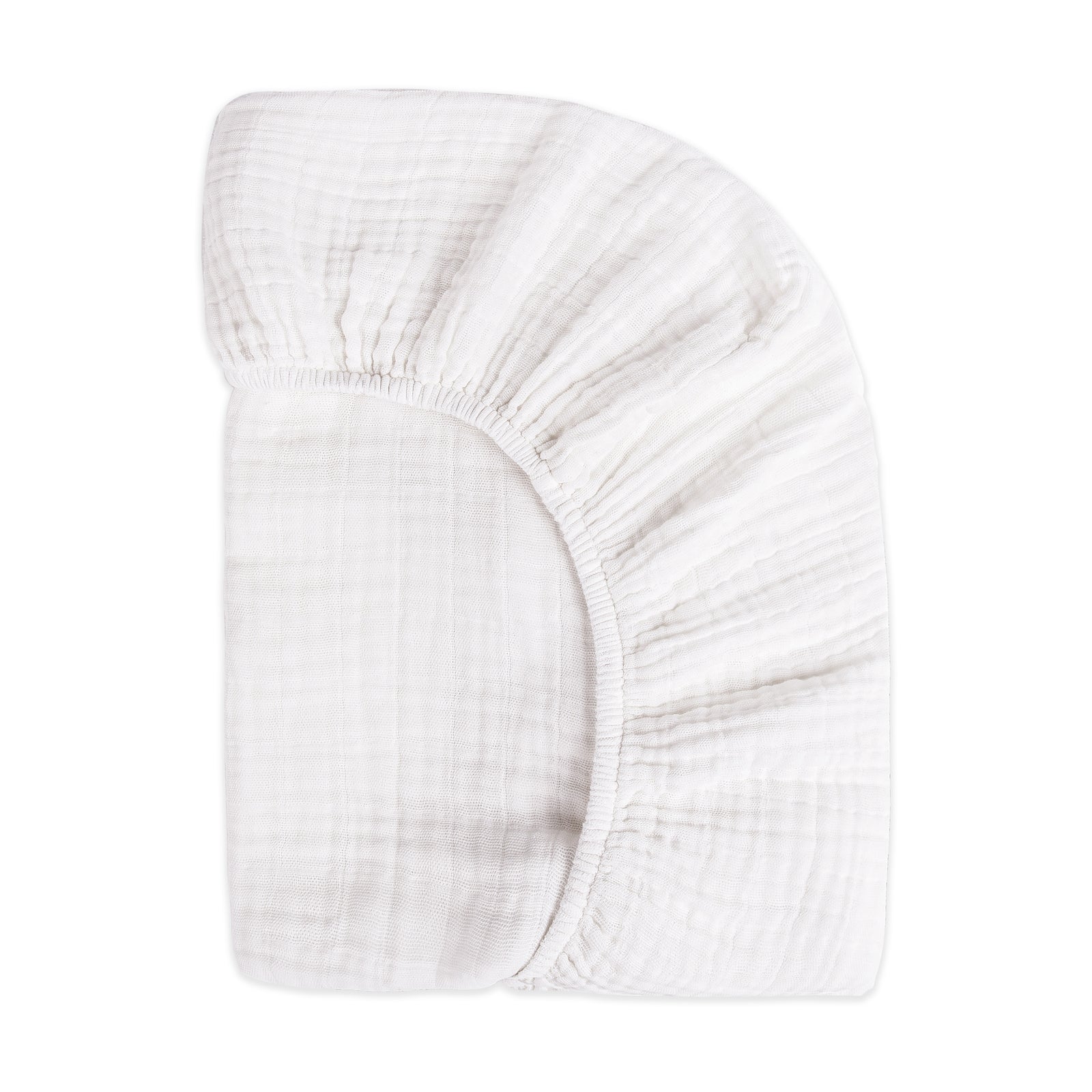 Babyletto Mini Crib Sheet in GOTS Certified Organic Muslin Cotton