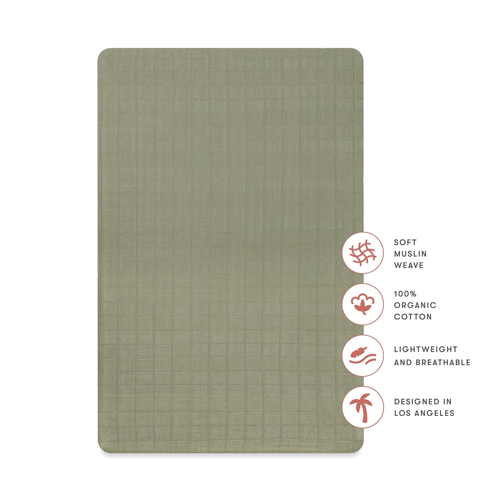 Babyletto Organic All-Stages Bassinet Sheet