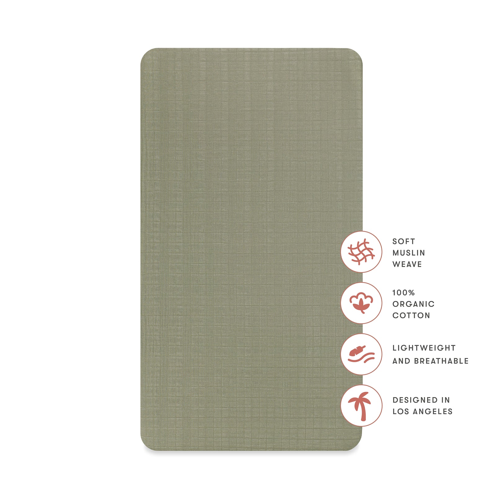 Babyletto Organic Cotton Crib Sheet