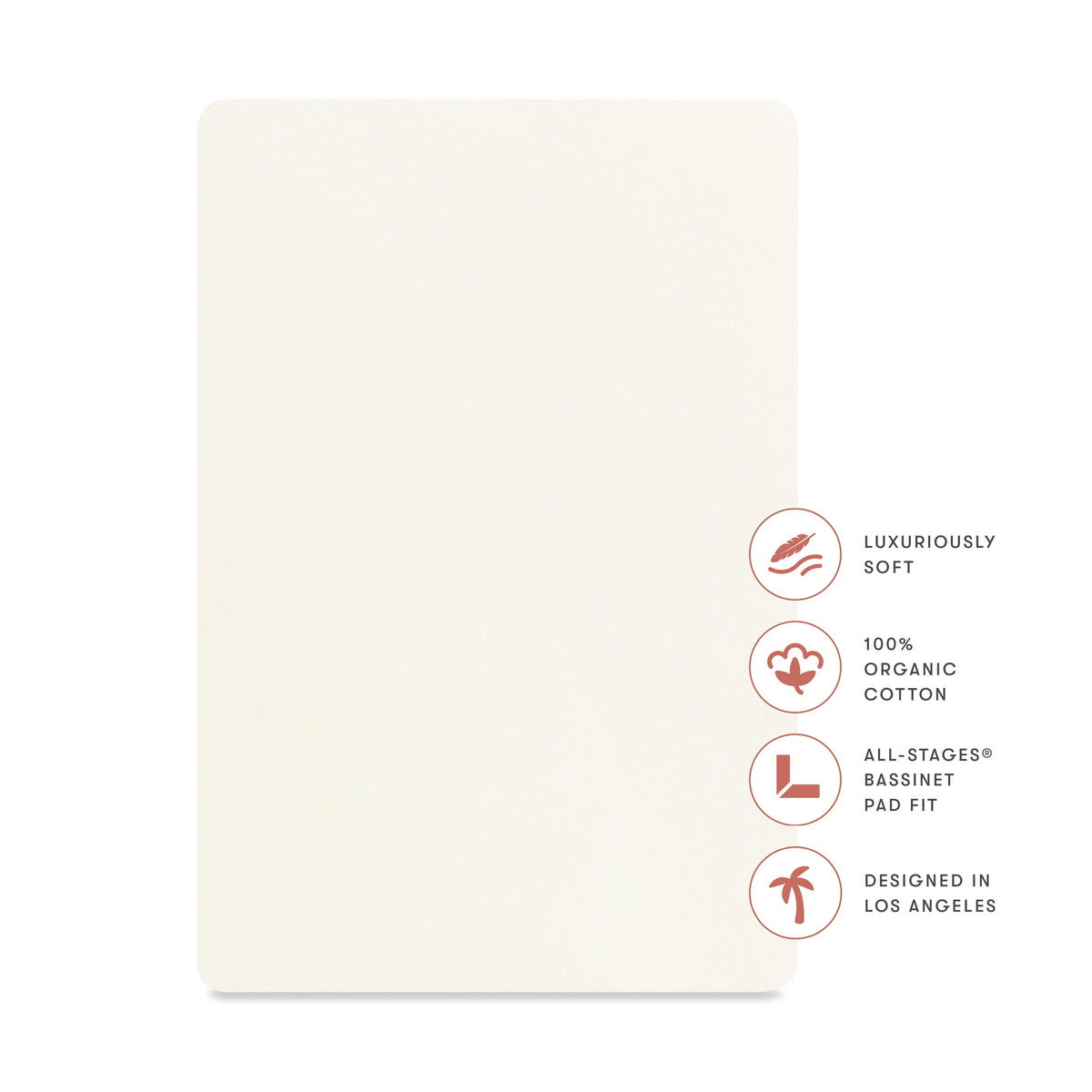 Babyletto Organic All-Stages Bassinet Sheet