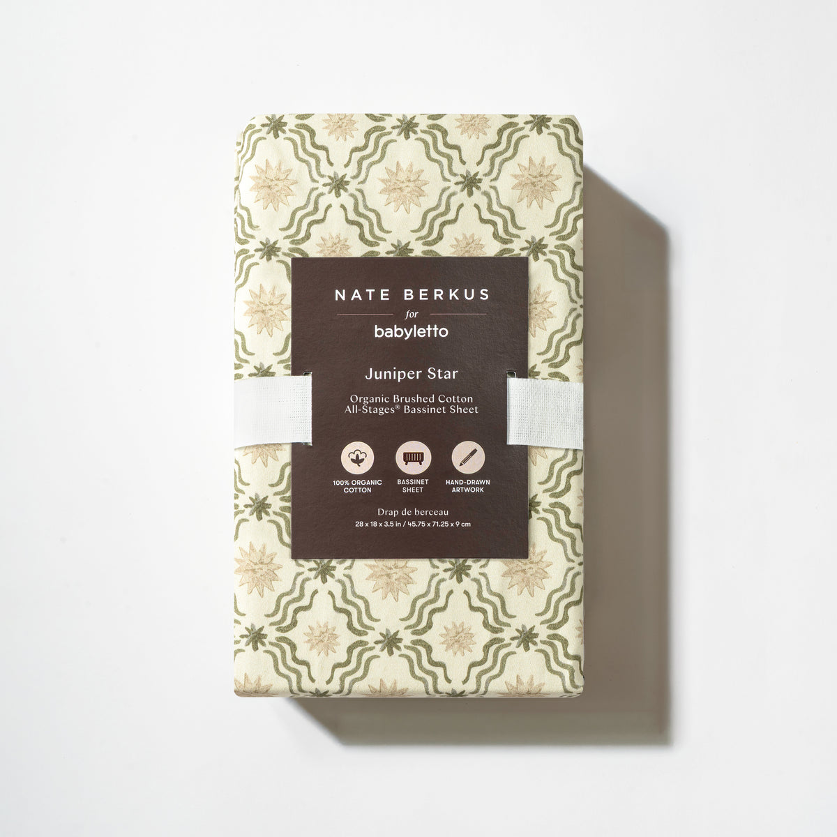 Nate Berkus x Babyletto Baby Bedding in GOTS Certified Organic Brushed Cotton