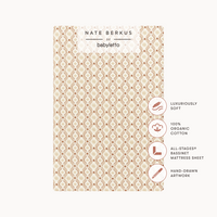 Nate Berkus x Babyletto Baby Bedding in GOTS Certified Organic Brushed Cotton