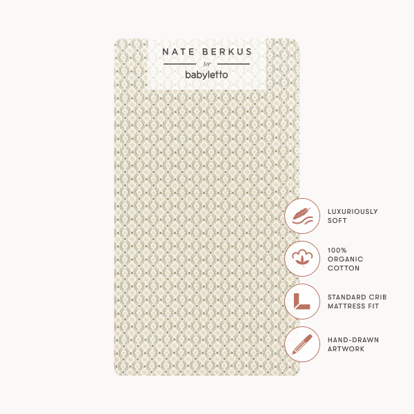 Nate Berkus x Babyletto Baby Bedding in GOTS Certified Organic Brushed Cotton