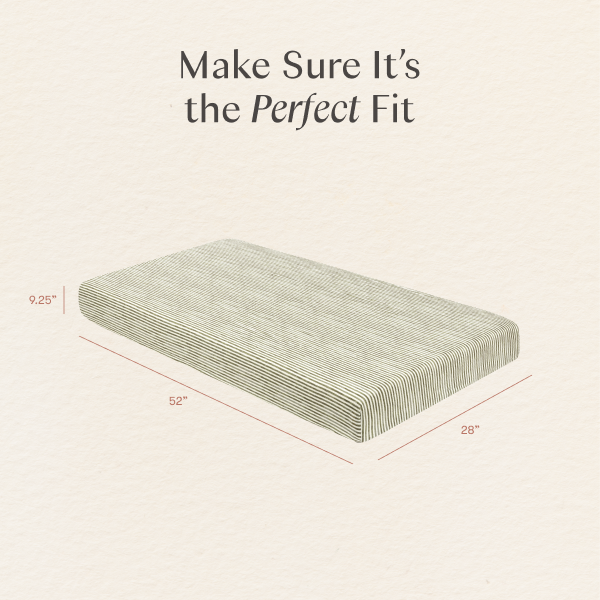 Nate Berkus x Babyletto Baby Bedding in GOTS Certified Organic Brushed Cotton
