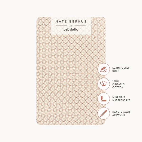Nate Berkus x Babyletto Baby Bedding in GOTS Certified Organic Brushed Cotton