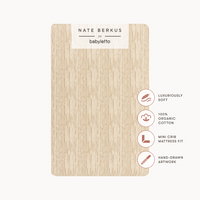 Nate Berkus x Babyletto Baby Bedding in GOTS Certified Organic Brushed Cotton