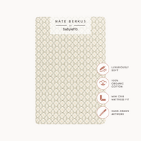 Nate Berkus x Babyletto Baby Bedding in GOTS Certified Organic Brushed Cotton
