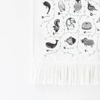 Animal Alphabet Wall Tapestry