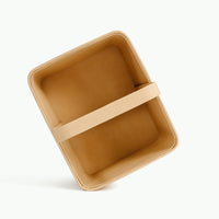 Large Vegan Leather Storage Caddy