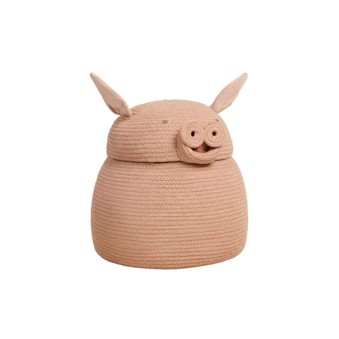Peggy the Pig Storage Basket