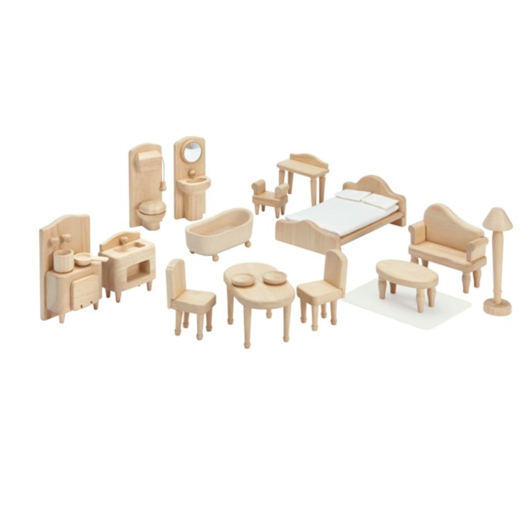 Victorian Dollhouse Furniture Set