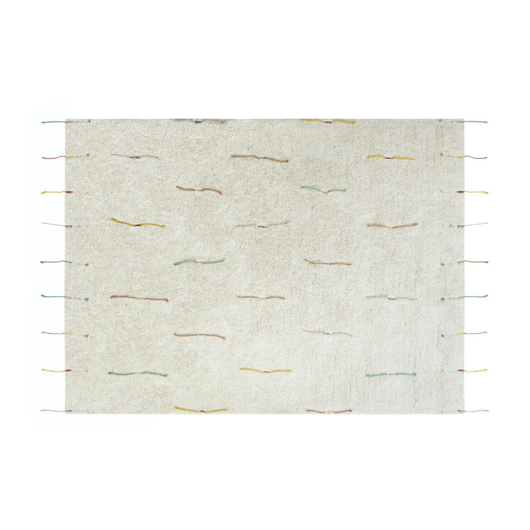 Wildflowers Washable Play Rug + Flowers