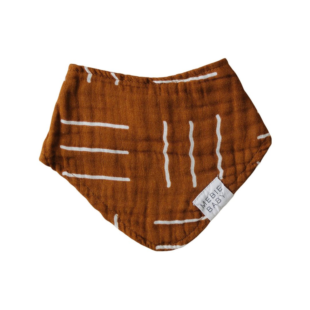 Mustard Mudcloth Bib