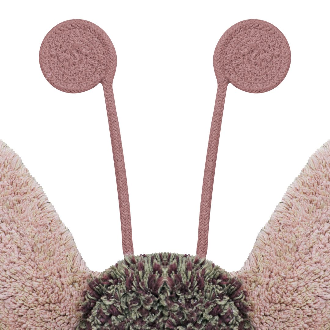 Baby Butterfly Washable Animal Rug