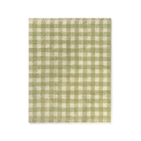 Vichy Checked Washable Rug