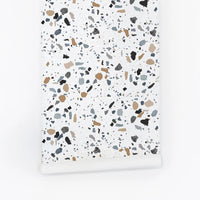 Coastal Terrazzo Wallpaper