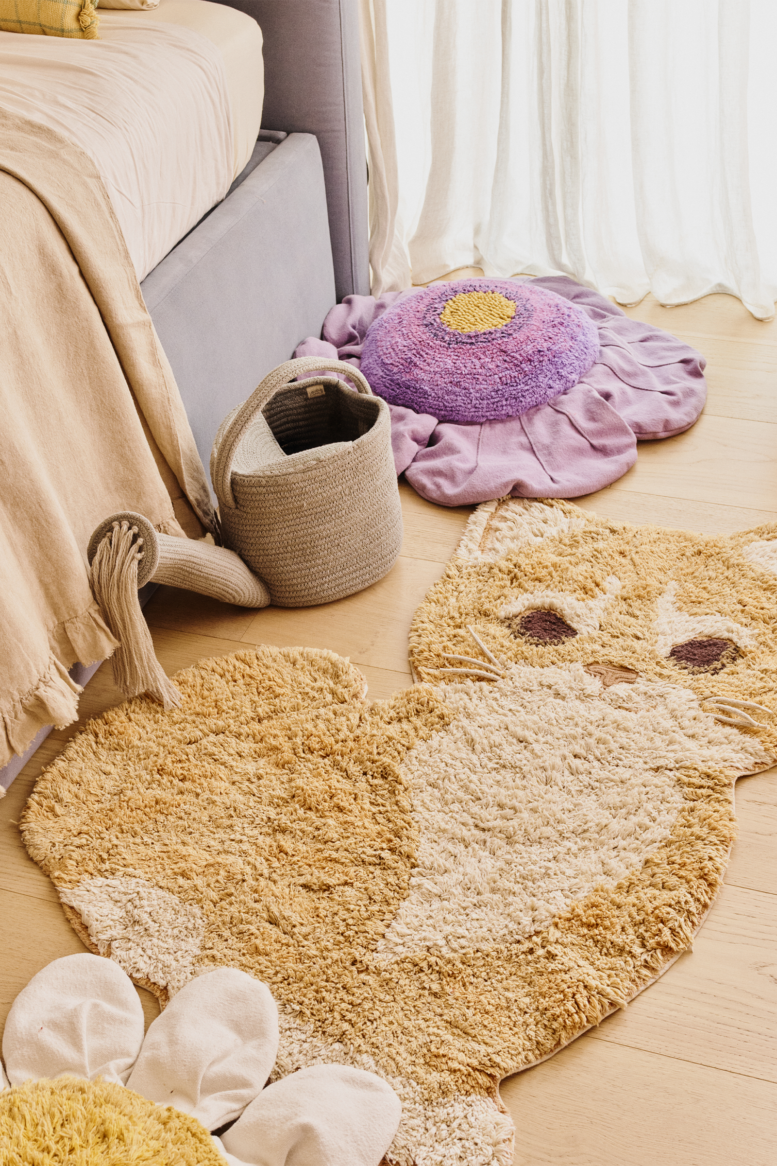 Ginger the Cat Washable Rug