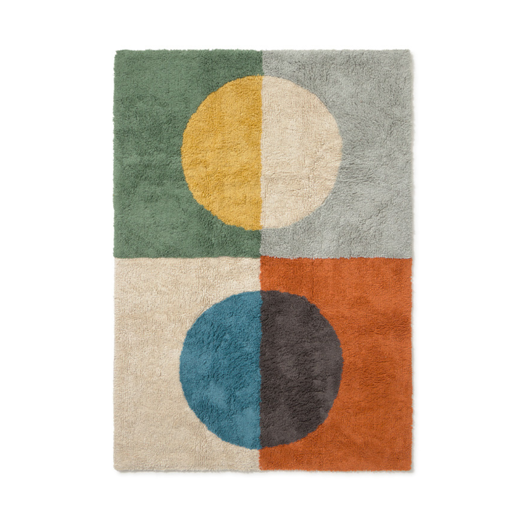 Illusion Lens Washable Rug