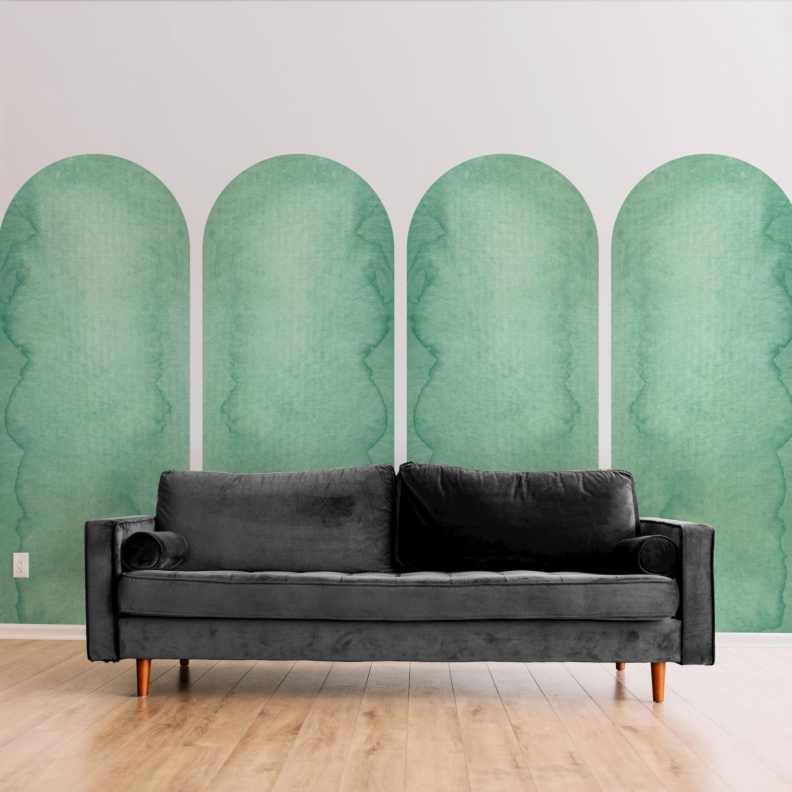 Watercolor Double Arch Wall Decals