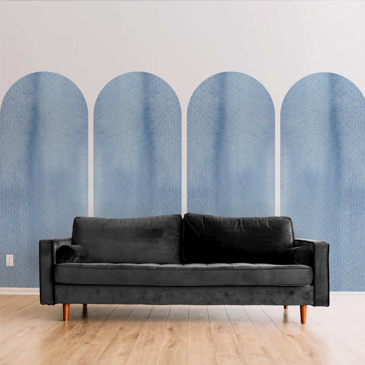 Watercolor Double Arch Wall Decals