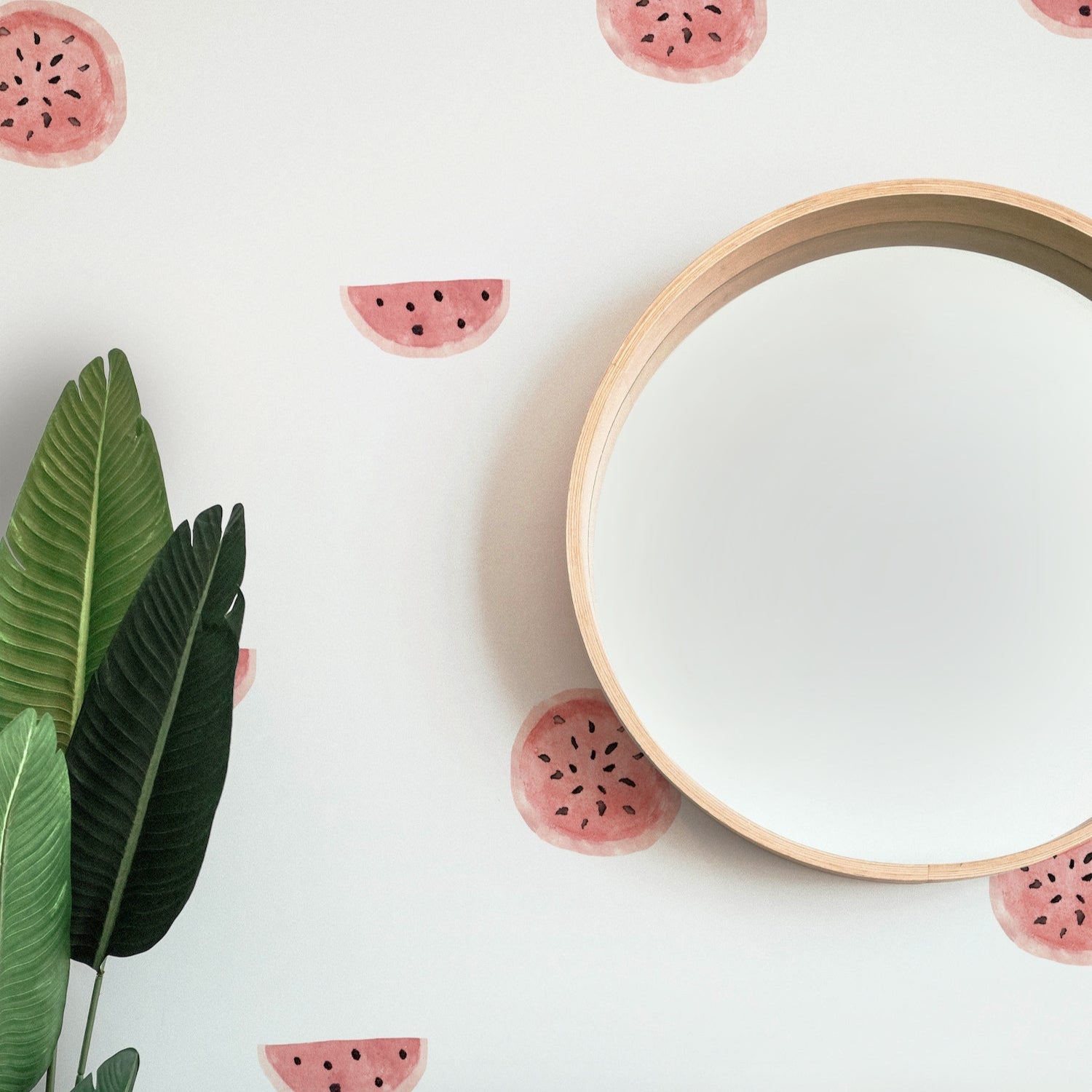 Pink Watermelon Wall Decals