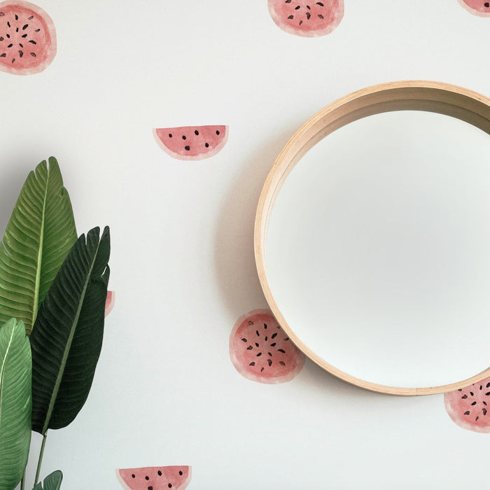 Pink Watermelon Wall Decal Set