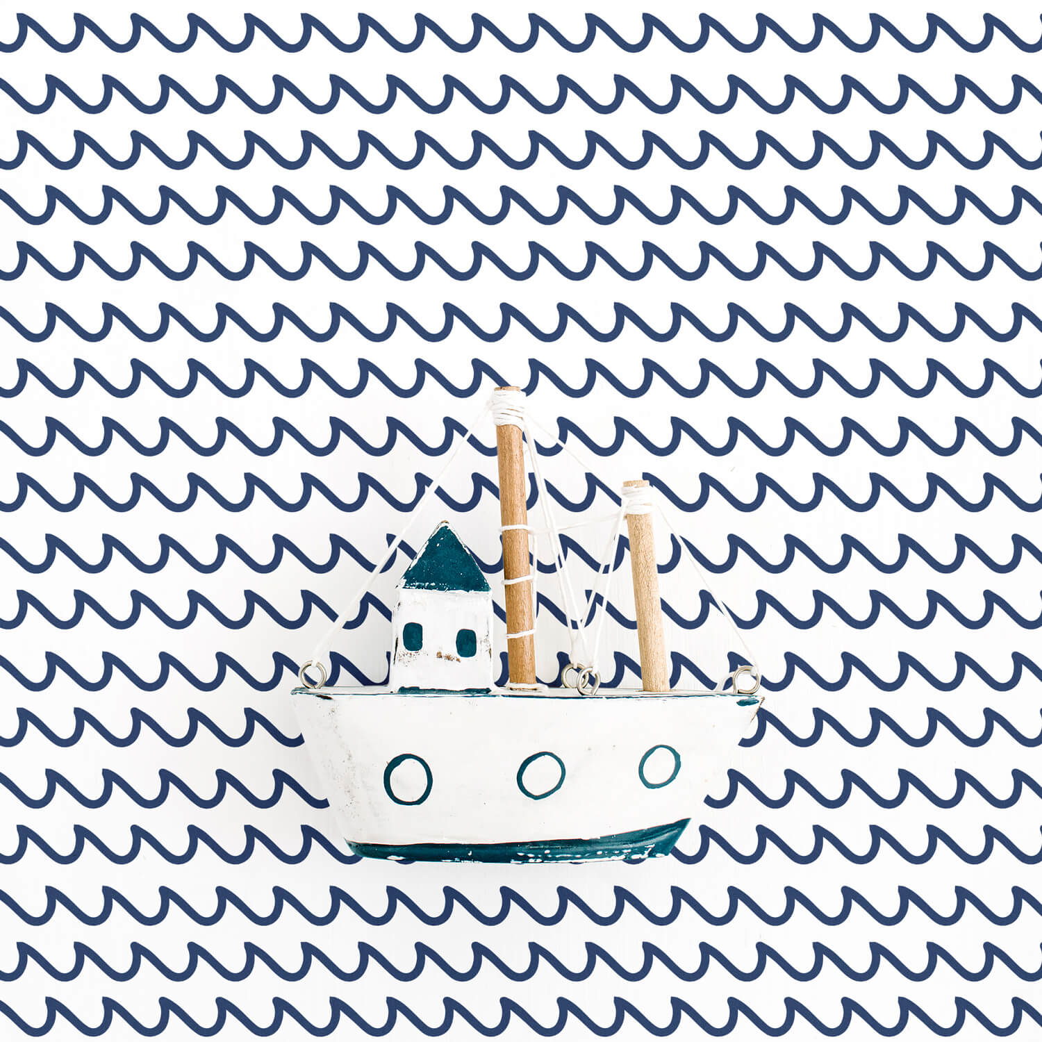 Doodle Waves Wallpaper