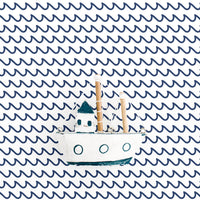 Doodle Waves Wallpaper