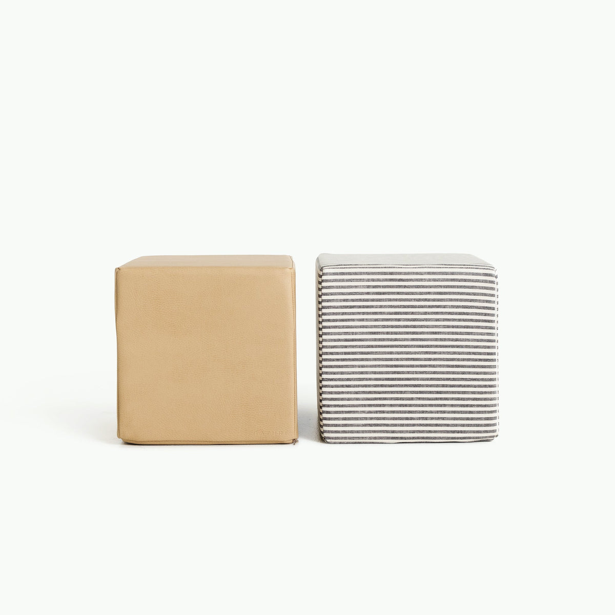 Vegan Leather Play Cube Set