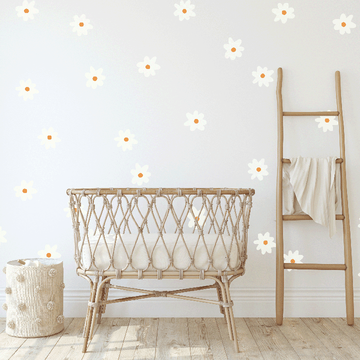 Whimsy Daisy Wall Decals