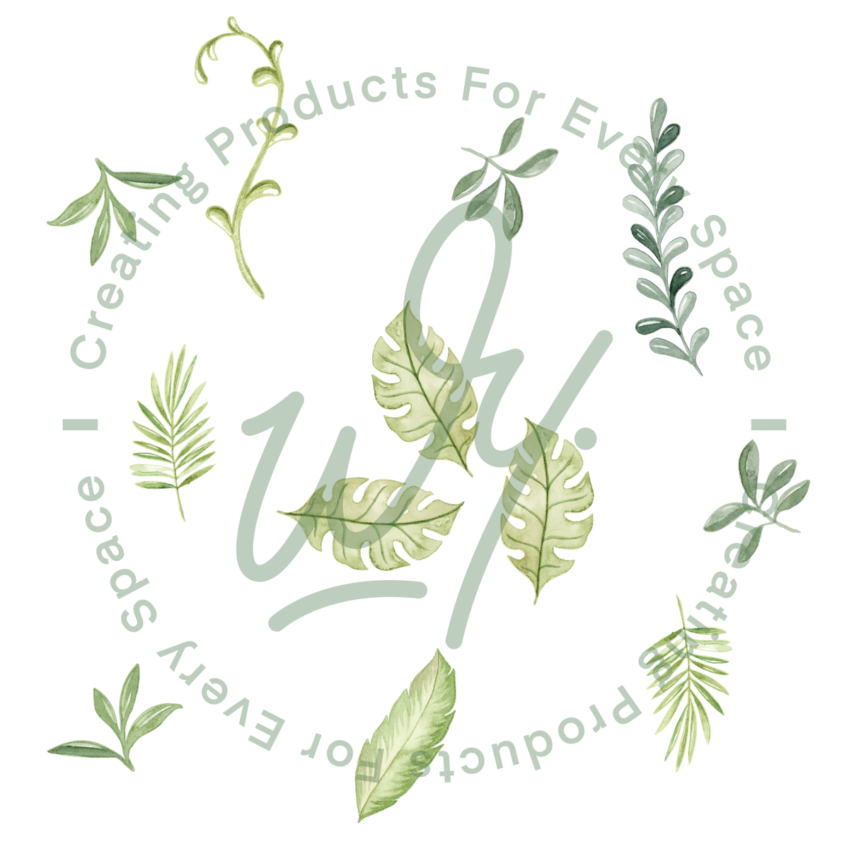 Wild Leaf Wall Decals