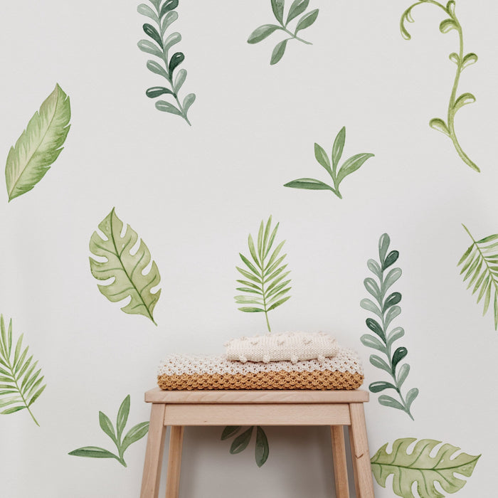 Wild Leaves Wall Decal Set