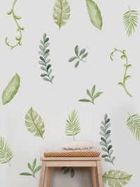 Wild Leaves Wall Decal Set