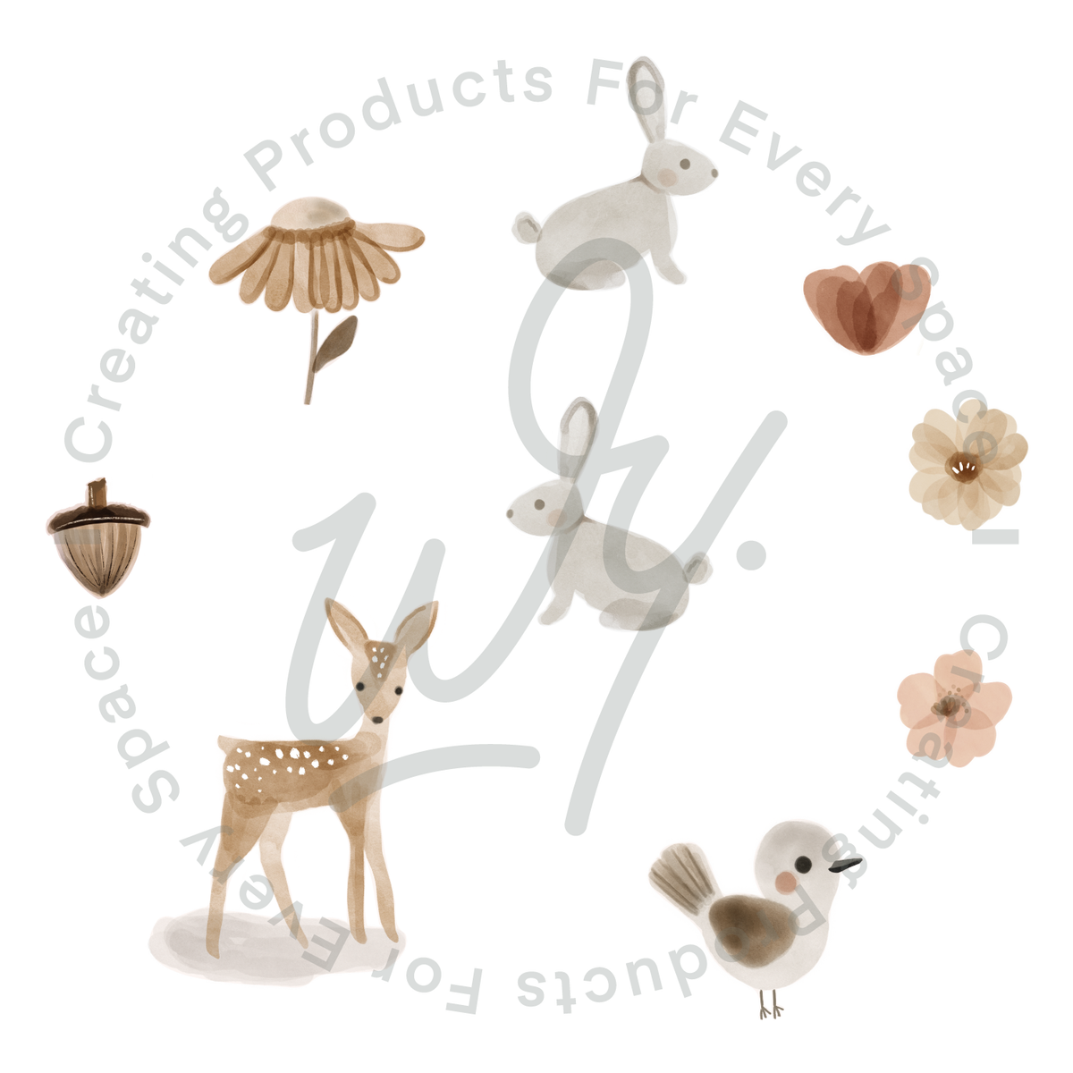 Woodland Forest Wall Decals