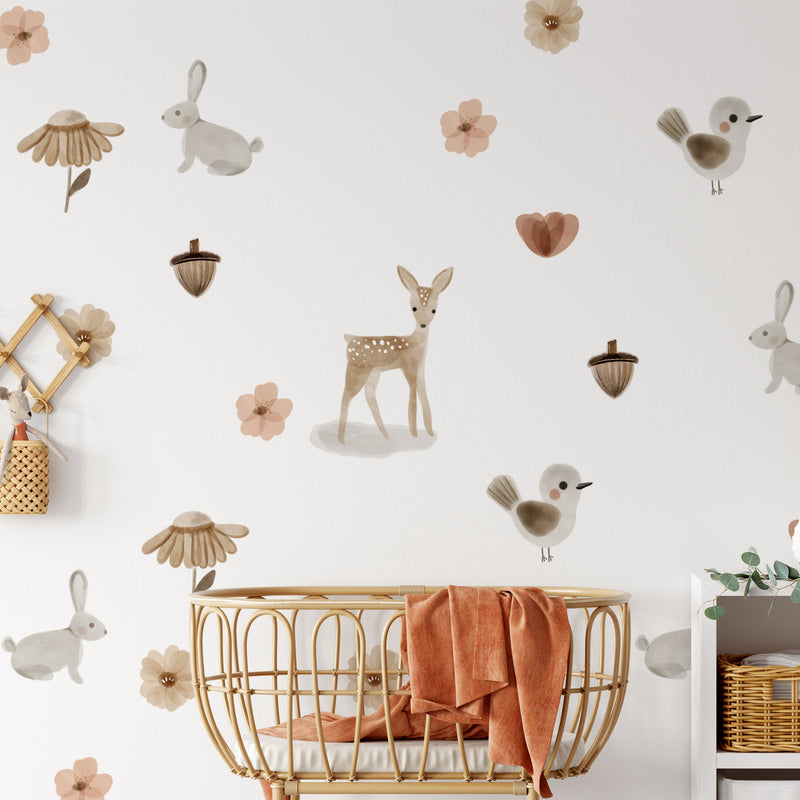 Woodland Forest Wall Decal Set