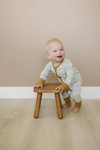 Ski Ribbed Bamboo Zipper Romper