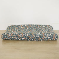 Midnight Floral Changing Pad Cover