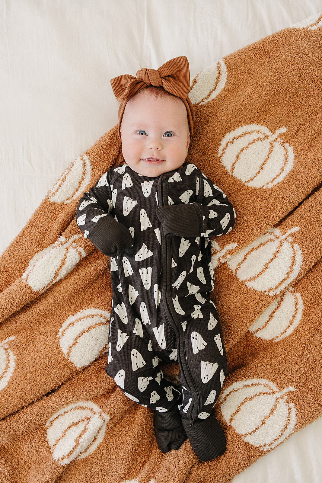 Spooky Bamboo Zipper One-Piece