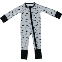 Bats Bamboo Zipper One-Piece